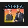 Andrew Santino Retro / Vintage Design Tapestry Official Bad Friends  Merch