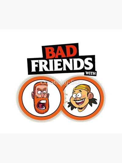 Bad Friends Podcast - Bobby Lee - Andrew Santino Tapestry Official Bad Friends  Merch