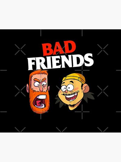 Andrew Santino Bad Friends Podcast Bobby Lee Tapestry Official Bad Friends  Merch