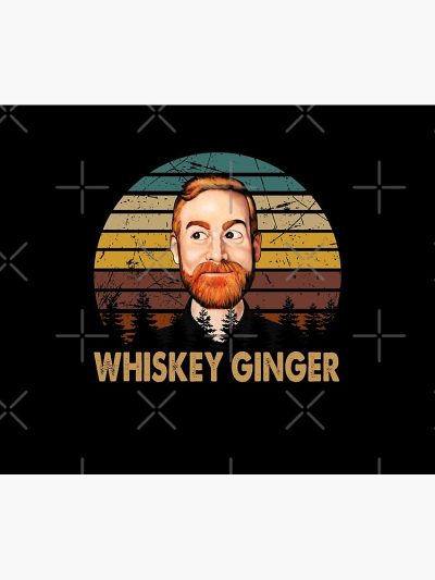 Vintage Art Andrew Santino Podcast Host Whiskey Ginger Tapestry Official Bad Friends  Merch