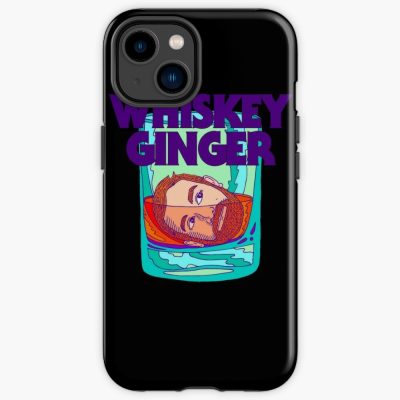 Funny Andrew Santino Cartoon Design Whiskey Ginger Iphone Case Official Bad Friends  Merch