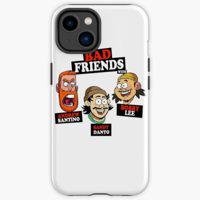 Bad Friends With Andrew Santino Bobby Lee Sandy Danto Iphone Case Official Bad Friends  Merch