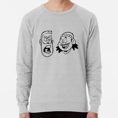 Black And White Art Andrew Santino & Bobby Lee Sweatshirt Official Bad Friends  Merch