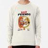 ssrcolightweight sweatshirtmensoatmeal heatherfrontsquare productx1000 bgf8f8f8 8 - Bad Friends Store