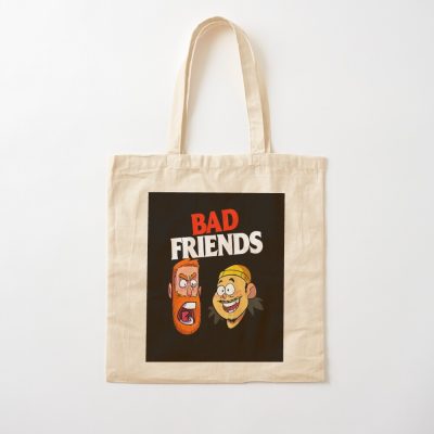 Andrew Santino Bad Friends Podcast Bobby Lee Tote Bag Official Bad Friends  Merch