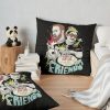 Andrew Santino & Bobby Lee Bad Friends Hosts Throw Pillow Official Bad Friends  Merch