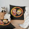  Bad Friends Andrew Santino & Bobby Lee Circle Design Throw Pillow Official Bad Friends  Merch