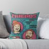 Bad Friends Throw Pillow Official Bad Friends  Merch