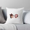 Bad Friends Podcast Bobby Lee Andrew Santino Throw Pillow Official Bad Friends  Merch