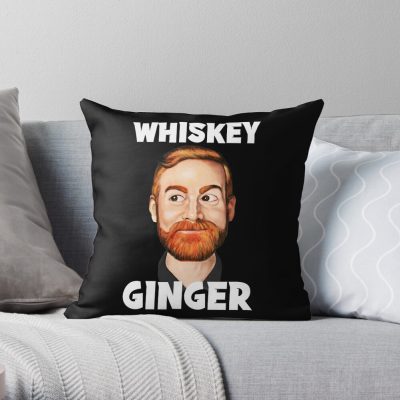 Whiskey Ginger Andrew Santino Throw Pillow Official Bad Friends  Merch