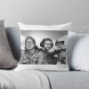 Bad Friends Podcast Throw Pillow Official Bad Friends  Merch