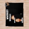 Whiskey Ginger Andrew Santino Throw Blanket Official Bad Friends  Merch