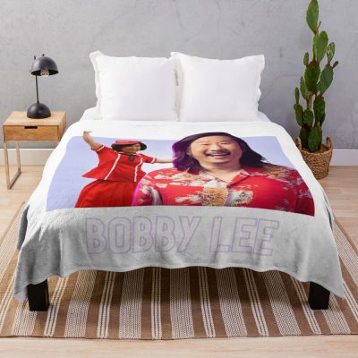 Bobby Lee Throw Blanket Official Bad Friends  Merch