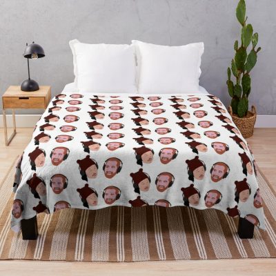 Bad Friends Podcast Bobby Lee Andrew Santino Throw Blanket Official Bad Friends  Merch