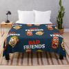 Bad Friends Podcast Og Throw Blanket Official Bad Friends  Merch