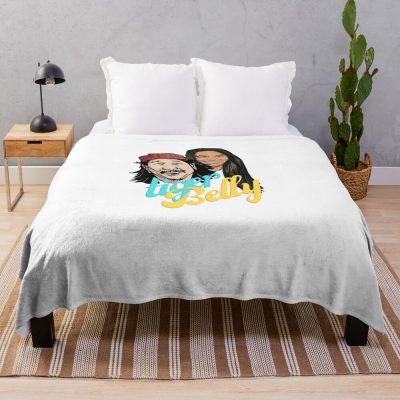 Tigerbelly Podcast Bobby Lee Throw Blanket Official Bad Friends  Merch