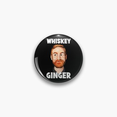 Whiskey Ginger Andrew Santino Pin Official Bad Friends  Merch