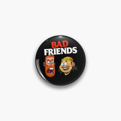 Andrew Santino Bad Friends Podcast Bobby Lee Pin Official Bad Friends  Merch