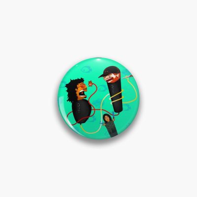 Bad Friends Trio Pin Official Bad Friends  Merch