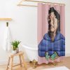 Bobby Lee Caricature With No Bones Wearing Slippers Shower Curtain Official Bad Friends  Merch