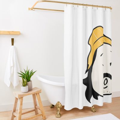 Tigerbelly Bobby Lee Shower Curtain Official Bad Friends  Merch