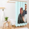 Andrew Santino Bobby Lee Bad Friends Podcast Shower Curtain Official Bad Friends  Merch