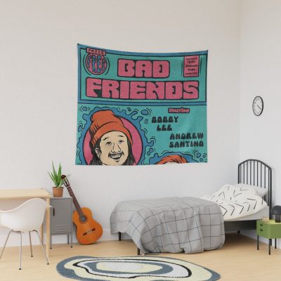 Bad Friends Tapestry Official Bad Friends  Merch