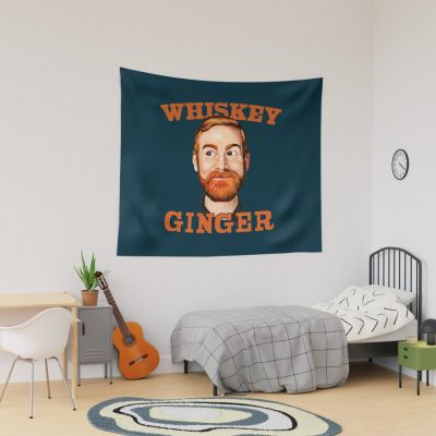 Andrew Santino 'Whiskey Ginger' Podcast Sticker Tapestry Official Bad Friends  Merch