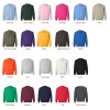 sweatshirt color chart - Bad Friends Store