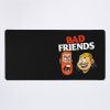 Bad Friends Podcast Mouse Pad Official Cow Anime Merch