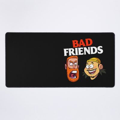 Bad Friends Podcast Mouse Pad Official Cow Anime Merch