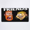 Bad Friends Podcast Merch Mouse Pad Official Cow Anime Merch