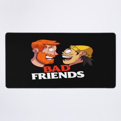 Copy Of Bad Friends Podcast Mouse Pad Official Cow Anime Merch